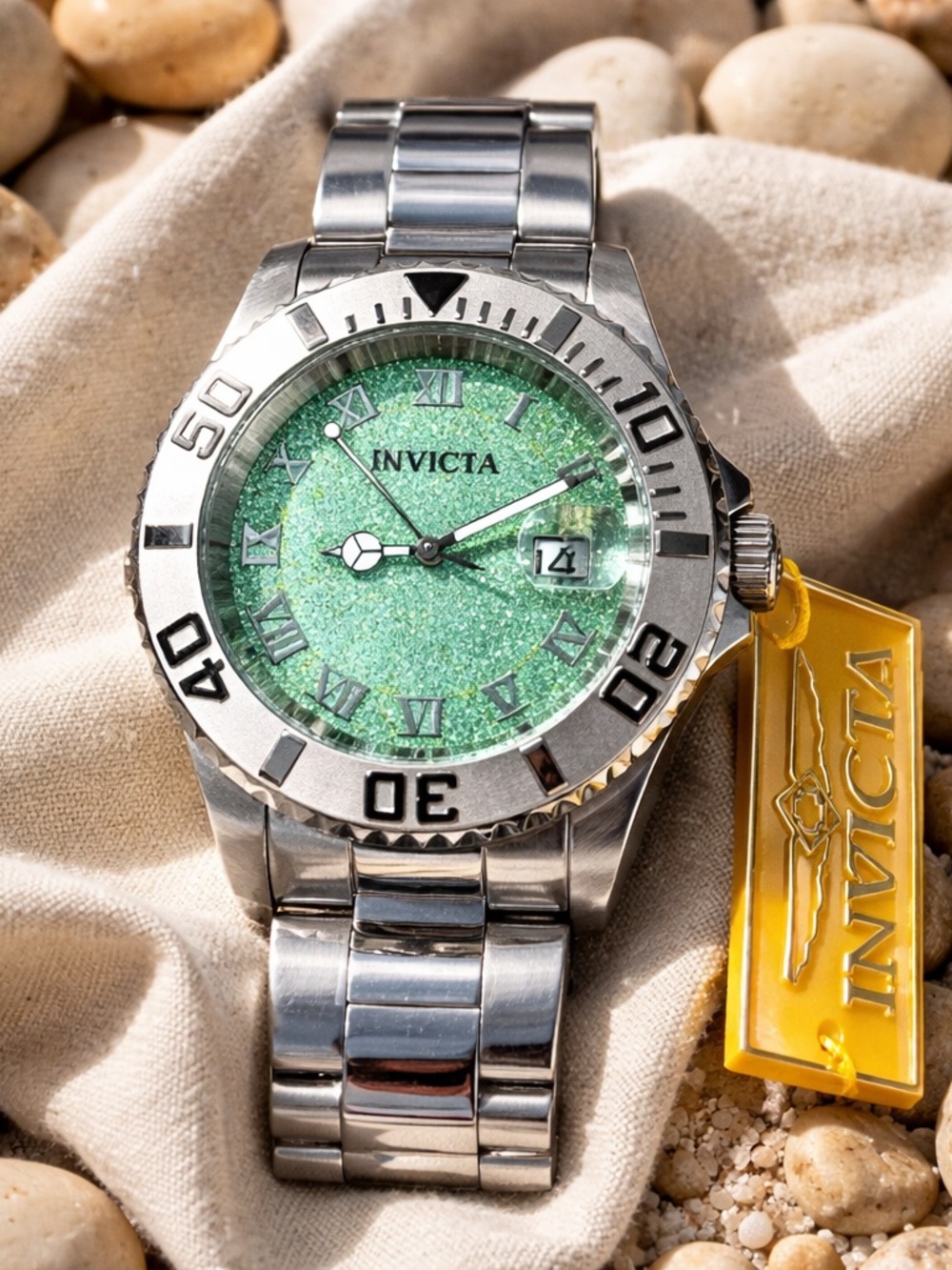 Invicta Swiss Ronda aureborne 515 caliber watch 40mm🔥